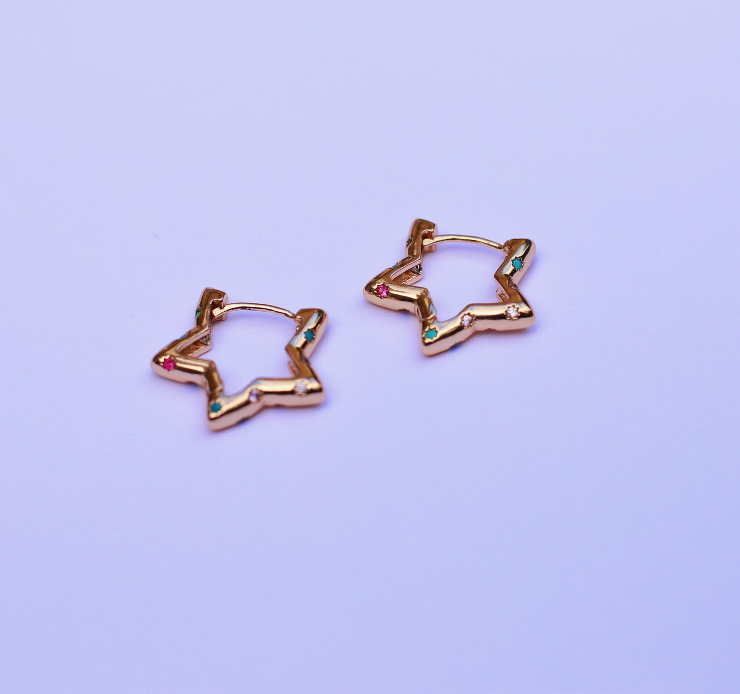 Dreamcatcher Star Earrings