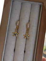 Selene Starfish Earrings - Gold