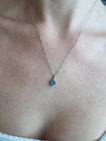 Heart Of The Ocean Necklace - Silver