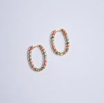 Oval Rainbow Twist