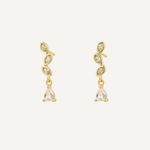 Marquise Cut Cubic Zirconia Dangle