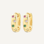 Aurora Hoop Earrings - Gold