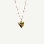 Stardust Heart Necklace - Gold