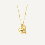 Key To My Heart Necklace - Gold