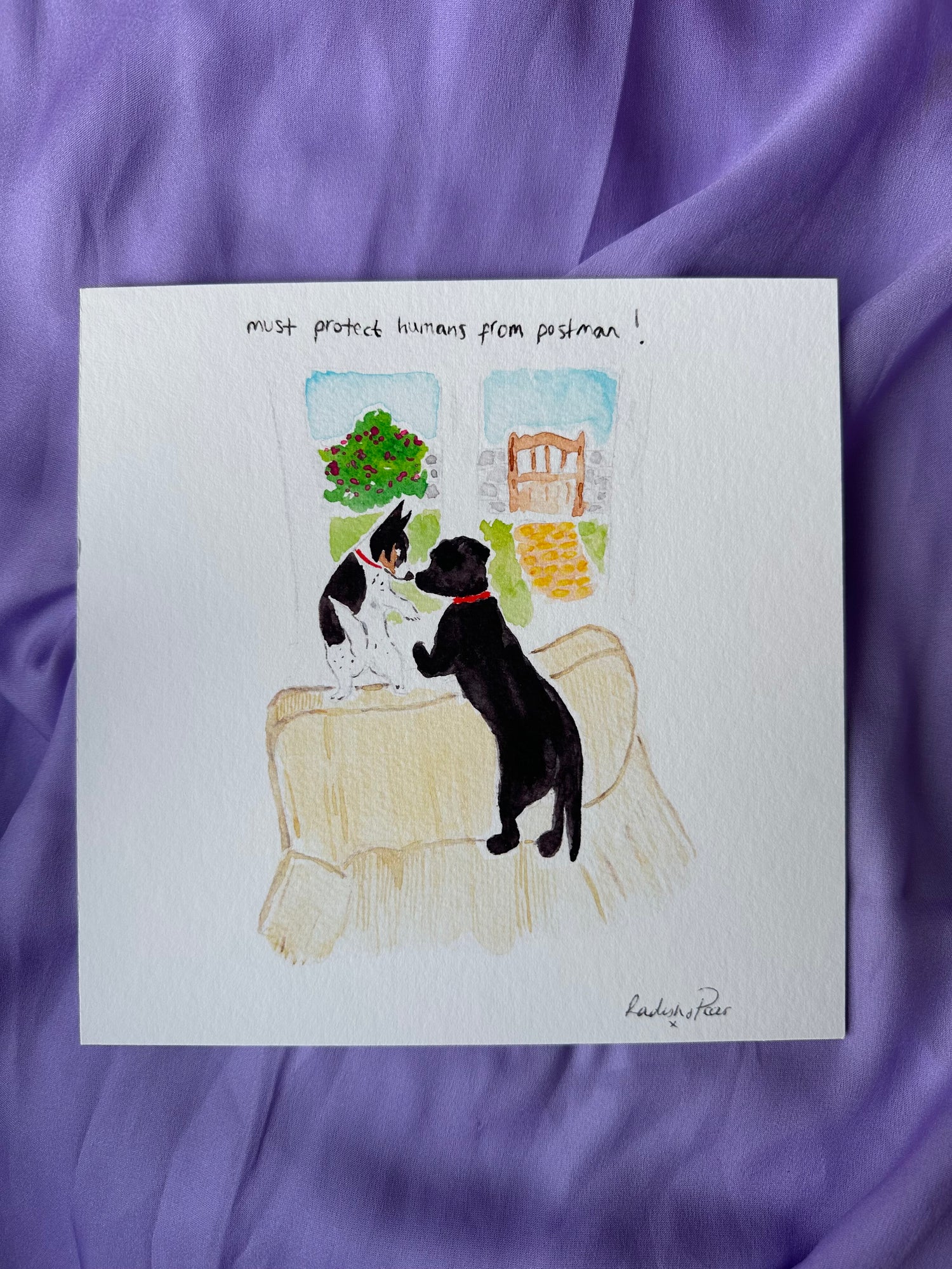 Must Protect Humans From Postman Art Print