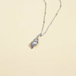 304 stainless steel silver conch pendant necklace 