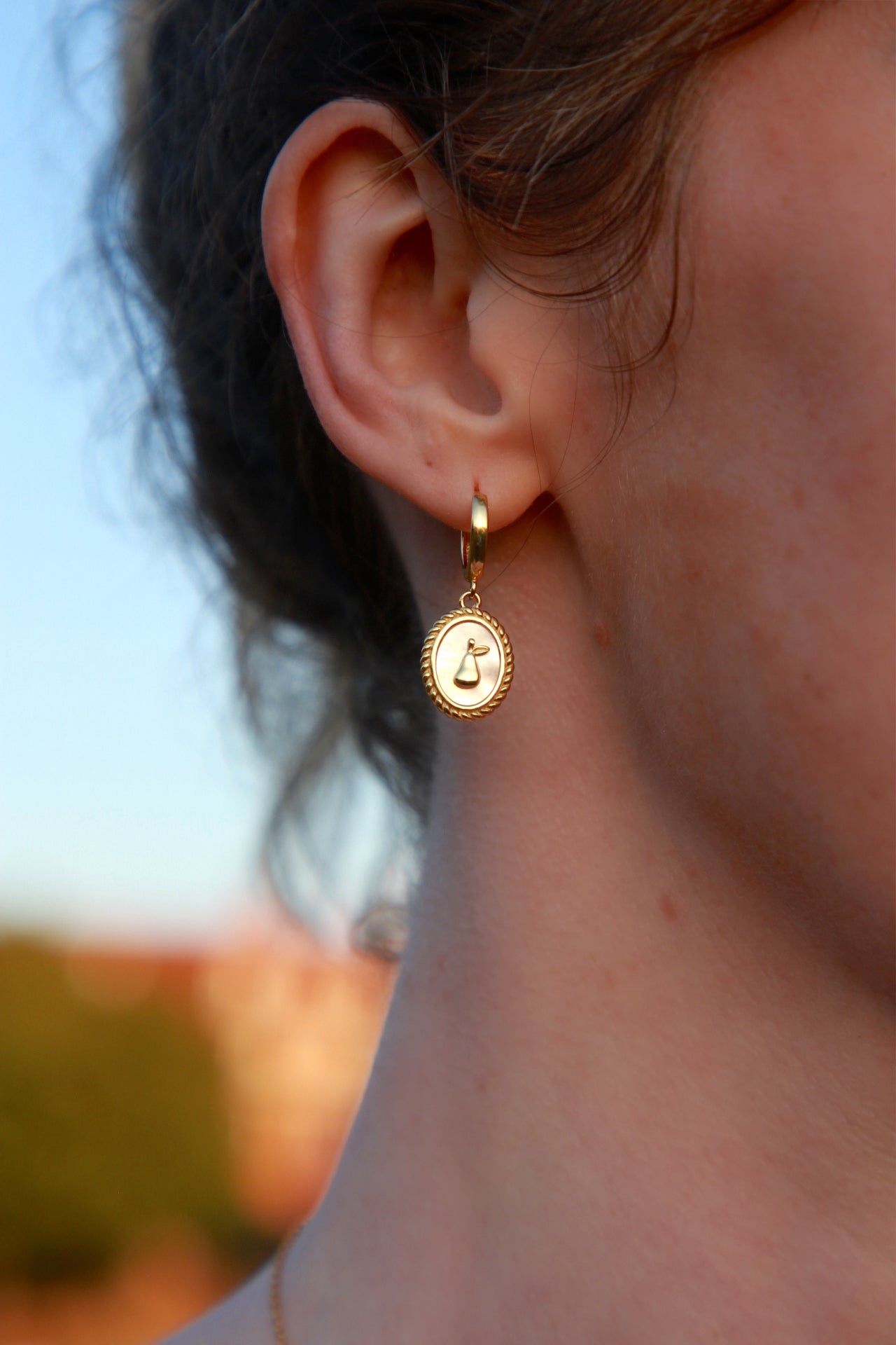 Signature Pear Earrings
