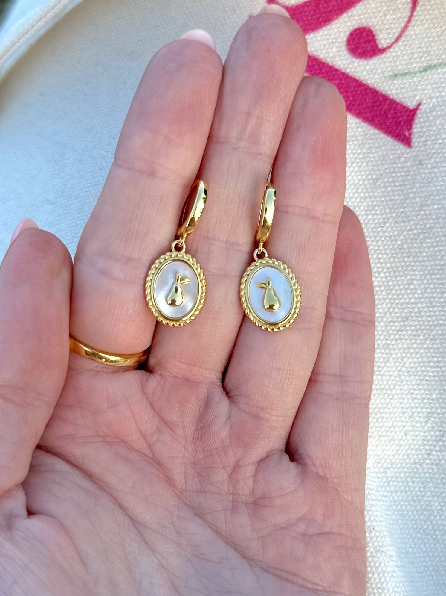 Signature Pear Earrings
