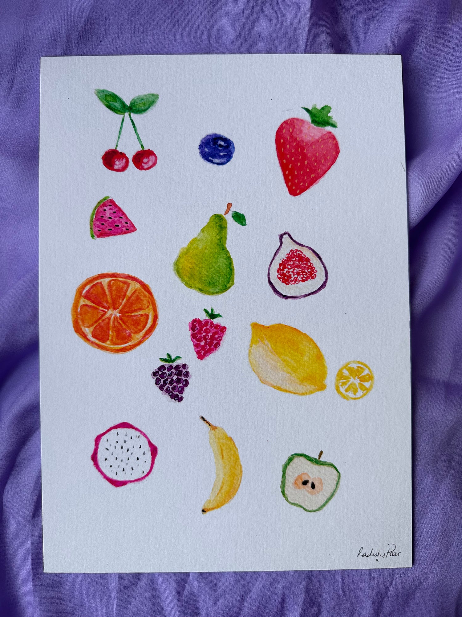 Tutti Fruitti Art Print