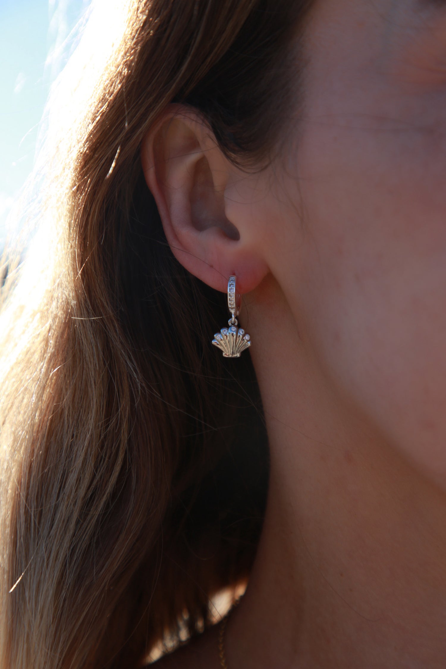 Hidden Treasure Shell Earrings