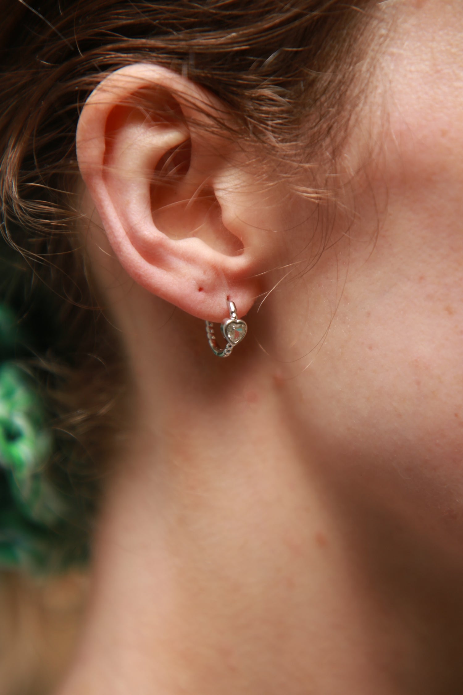 Sweetheart Hoops - Silver