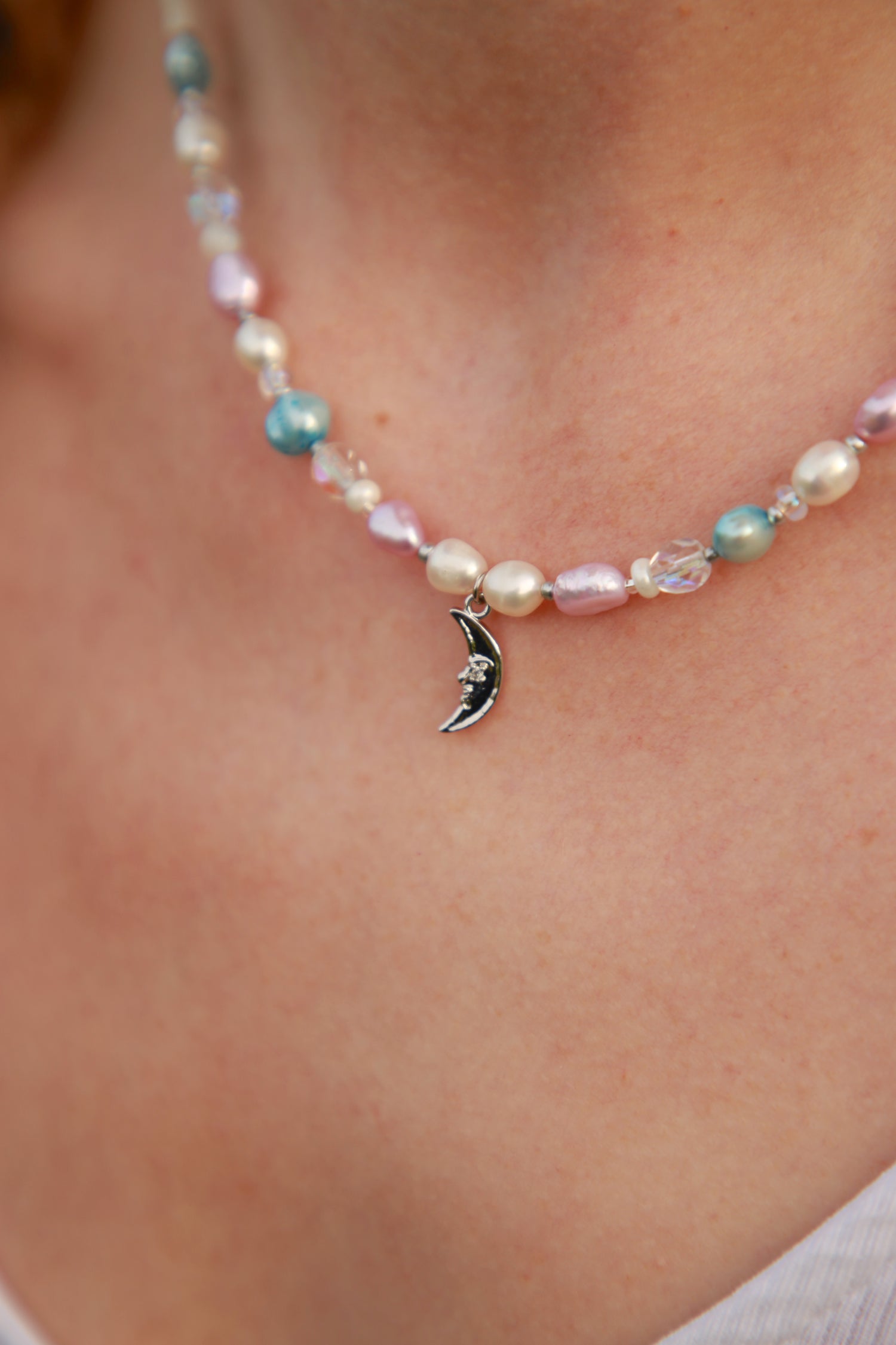 Bluebell Moon Necklace