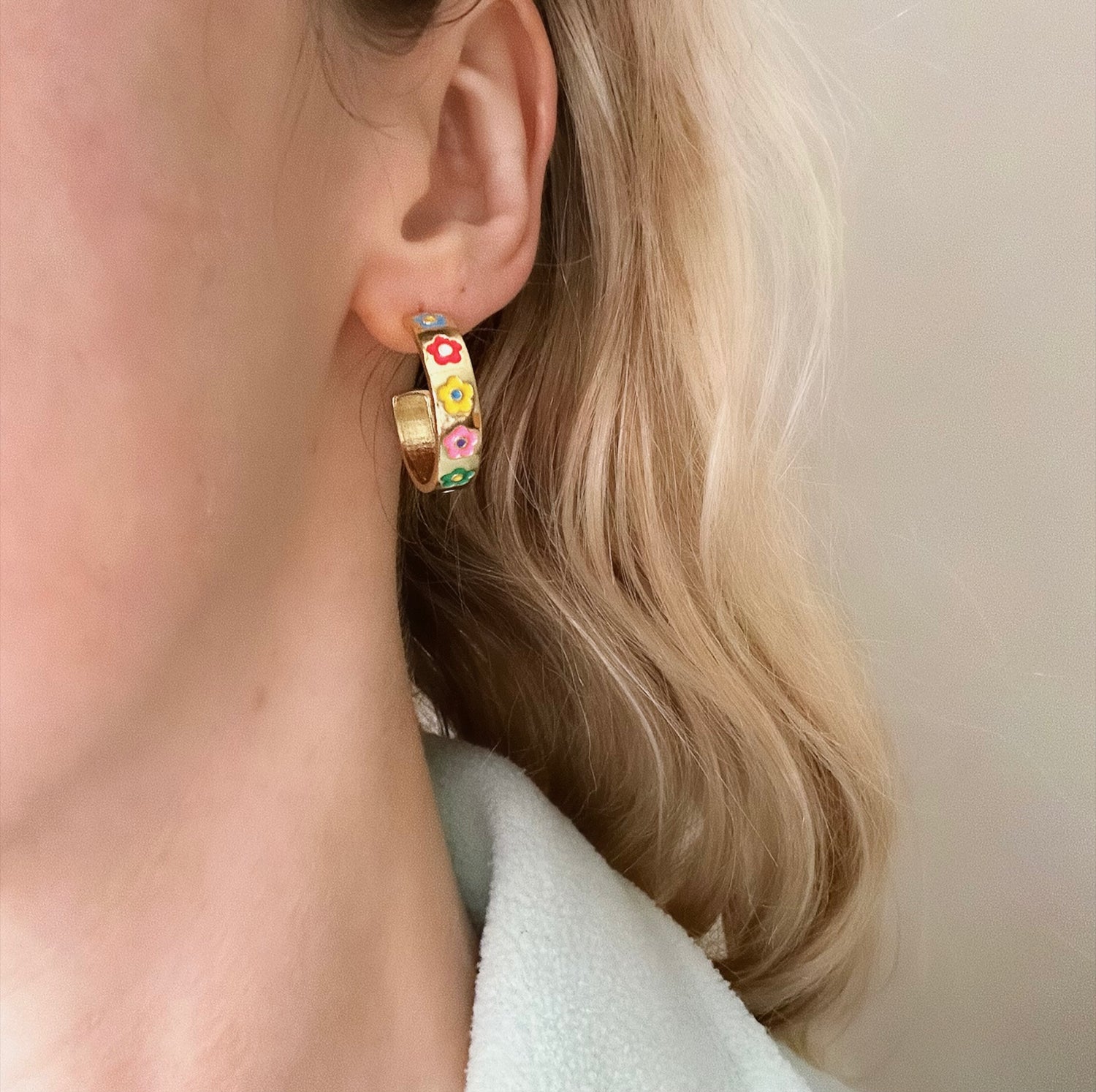 Flower Hoops