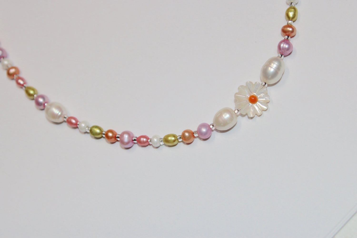 Daisy Meadow Sky Necklace