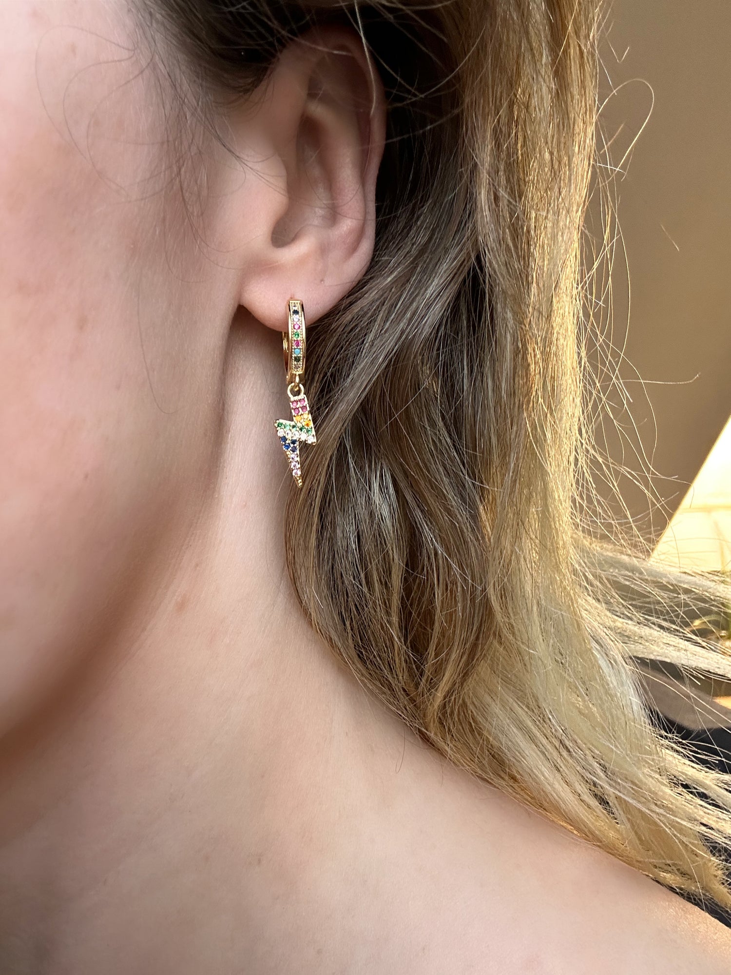 Rainbow Lightning Huggies