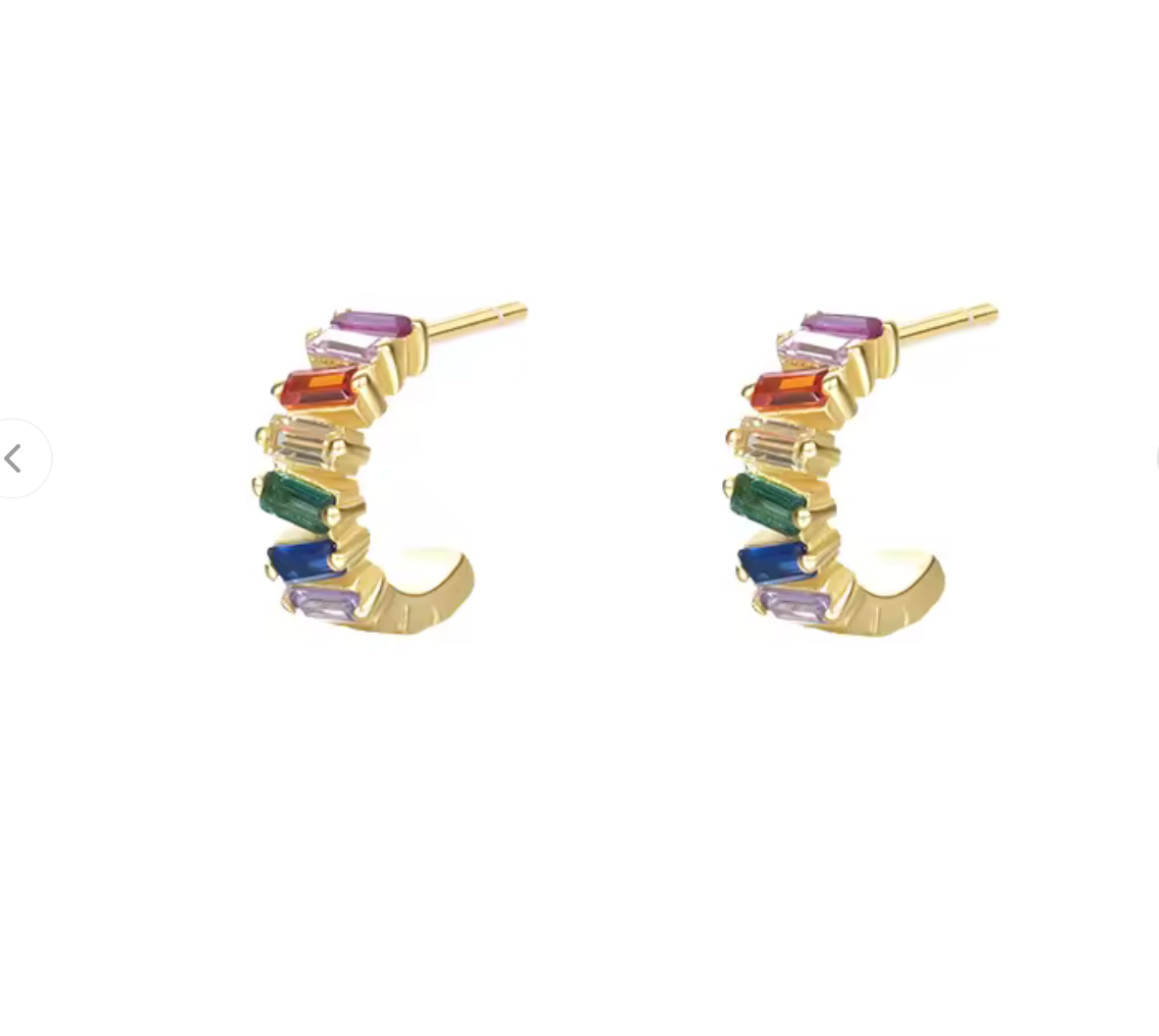 Somewhere Over The Rainbow Half Hoop