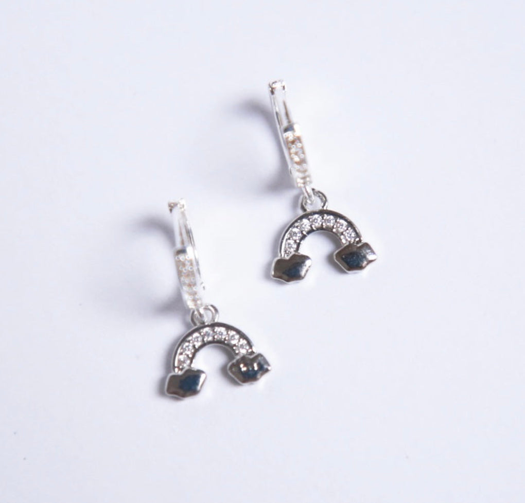 Rainbow Clouds - Silver