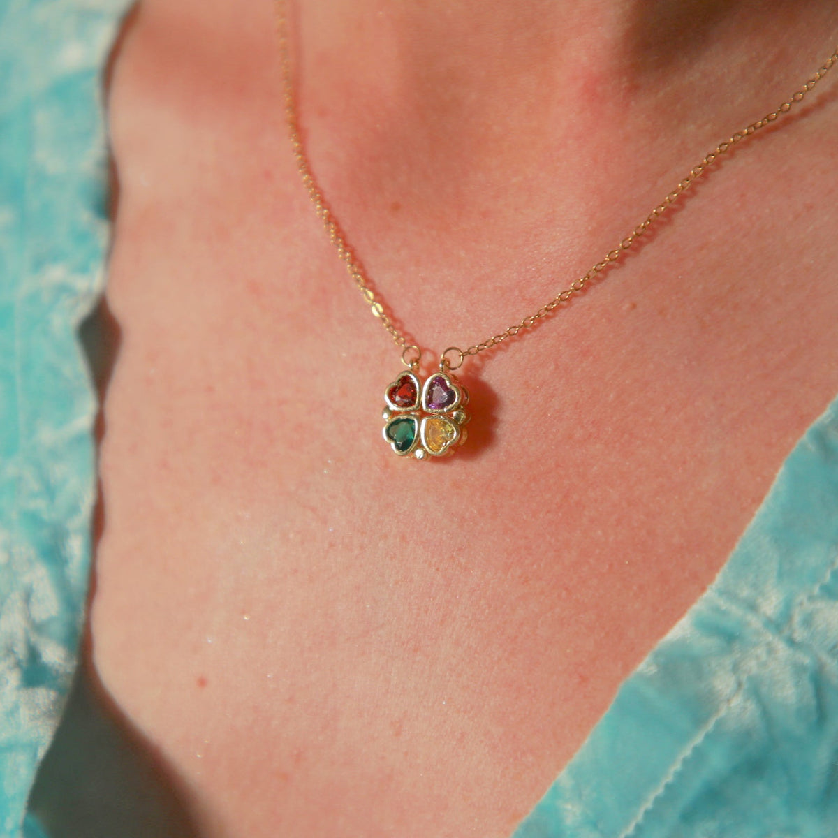 Clover & Heart Necklace