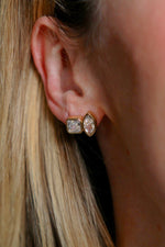 Toi Et Moi Earrings - Gold