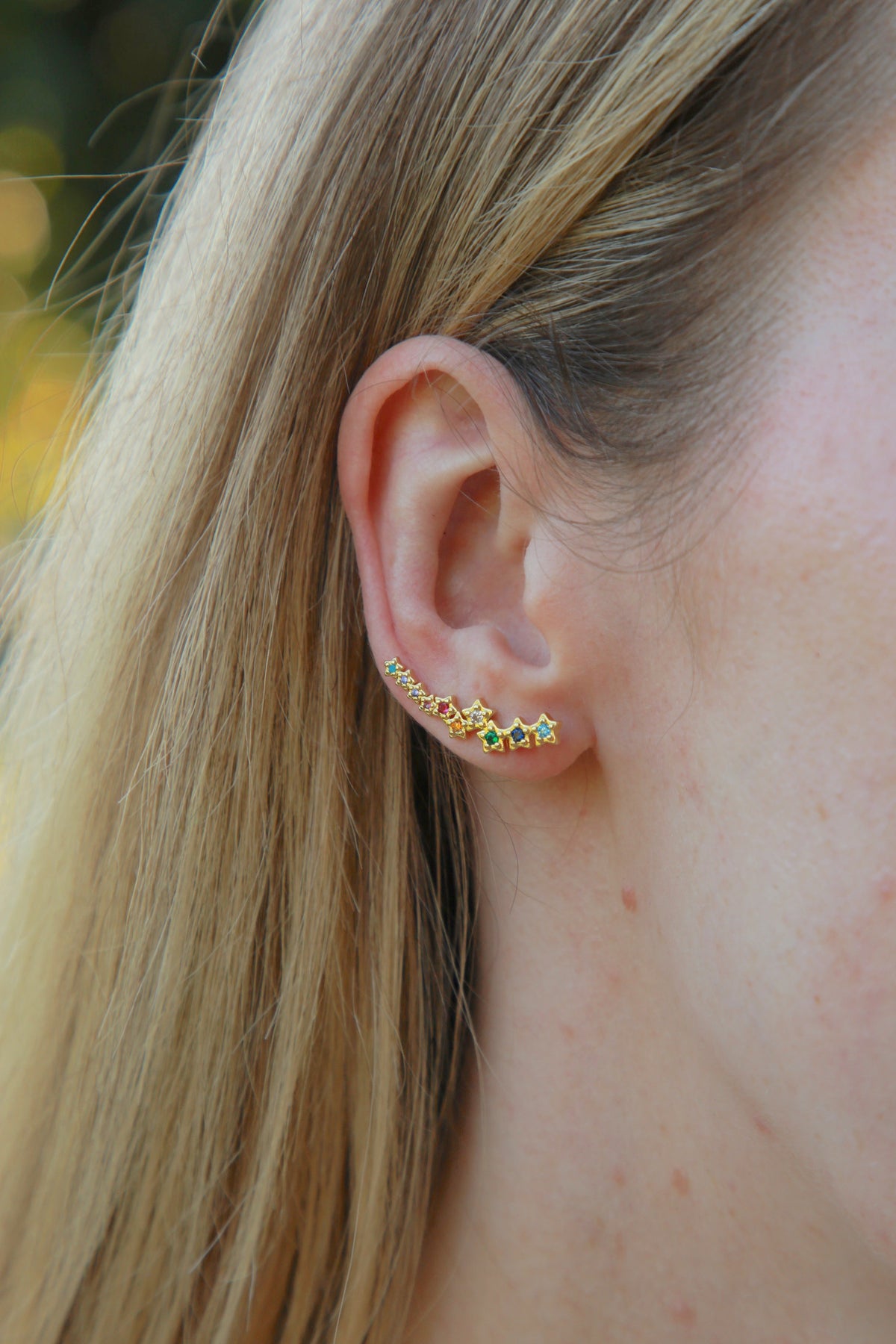PRE ORDER Magic Star Crawler Earrings