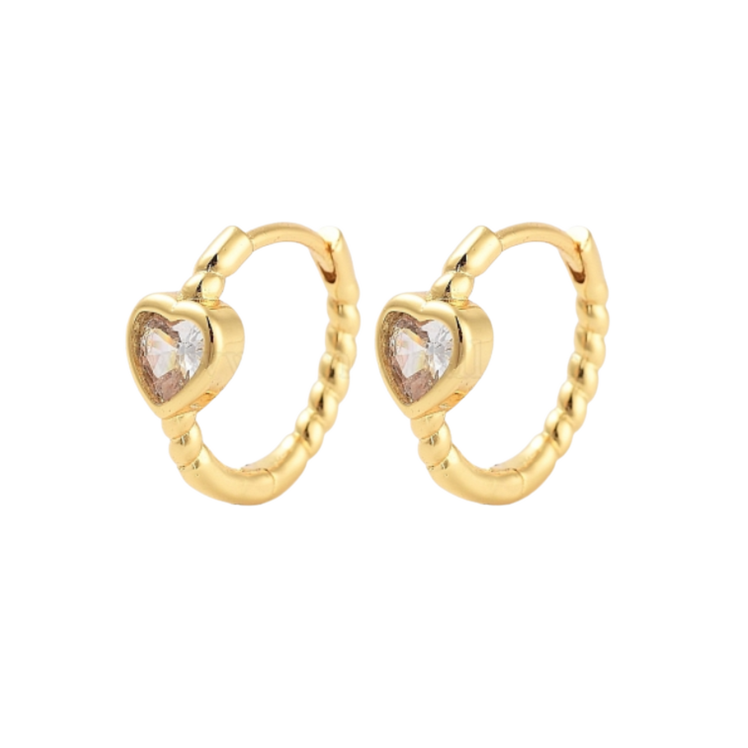Sweetheart Hoops - Gold