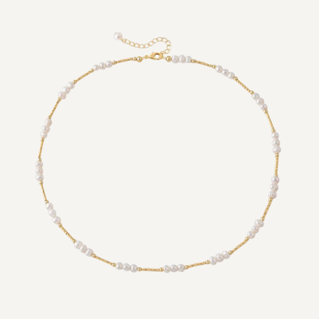 Pearl & Gold Necklace
