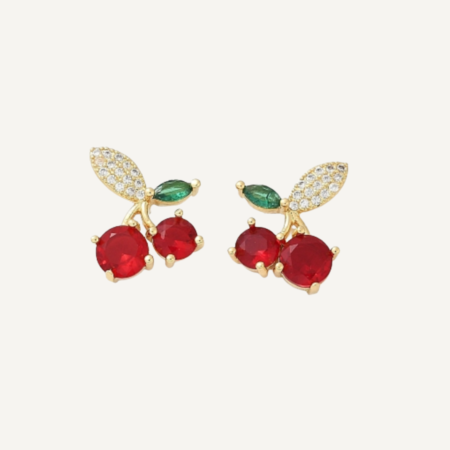 Cherry Stud Earrings