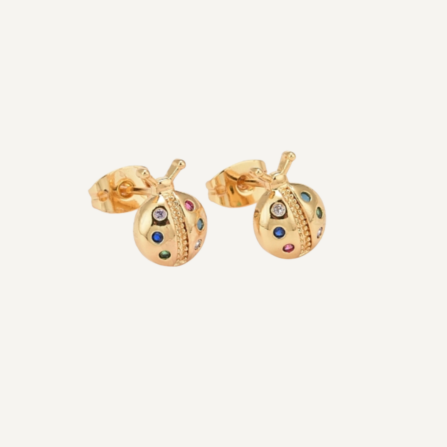 Ladybird Stud Earrings